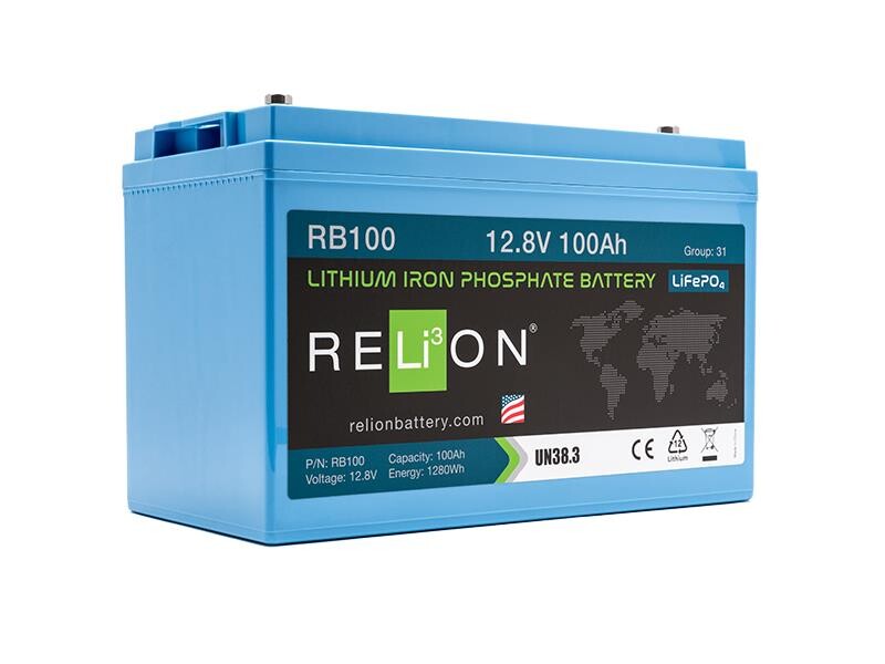 Battery 100Ah/12,8V/329x173x217 <br />Traction - Li-Ion