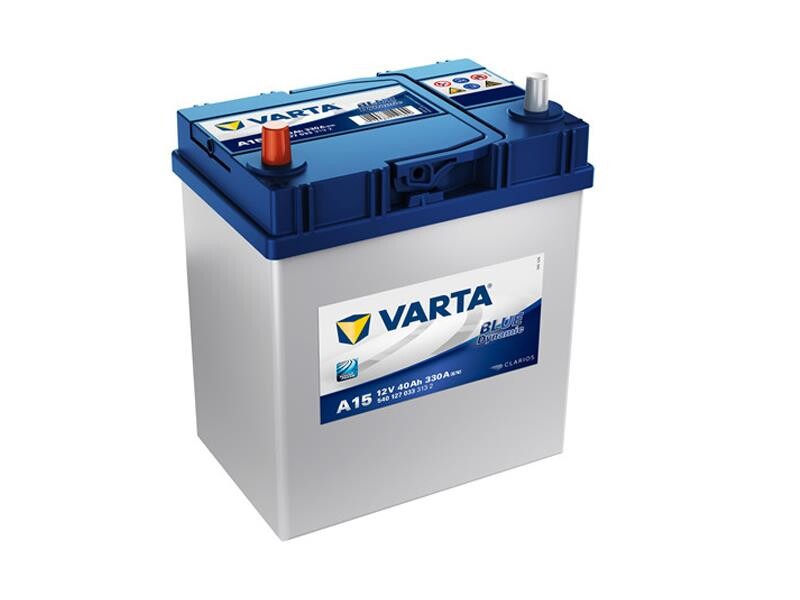 Batteri 40Ah/12V/187x128x220 <br />Start - Auto - SMF