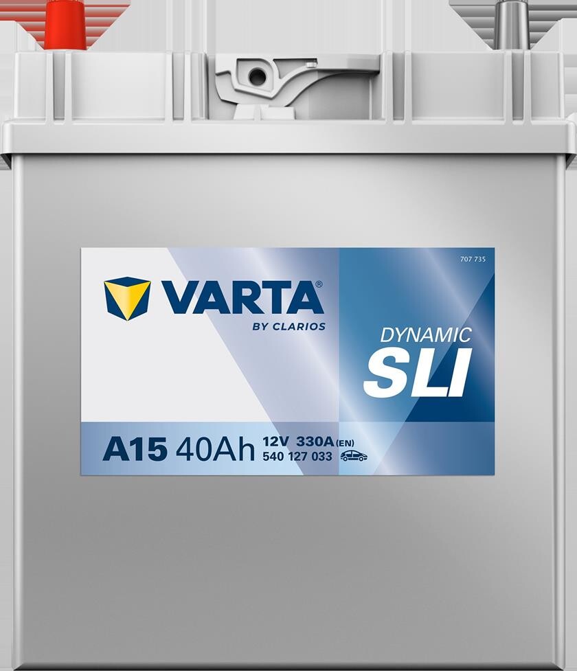 Batteri 40Ah/12V/187x128x220 <br />Start - Auto - SMF