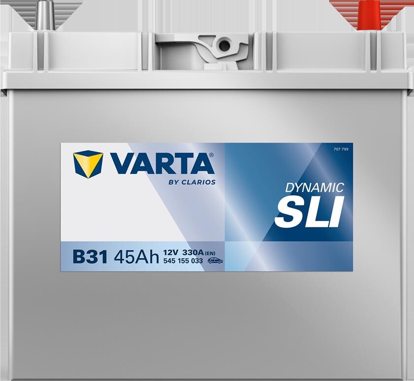 Batteri 45Ah/12V/237x128x220 <br />Start - Auto - SMF