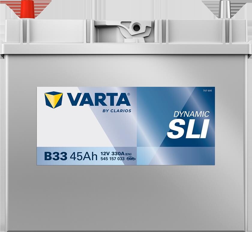 Batteri 45Ah/12V/237x128x220 <br />Start - Auto - SMF