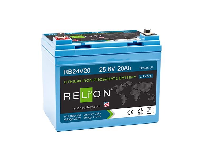 Battery 20Ah/25,6V/195x130x171 <br />Traction - Li-Ion