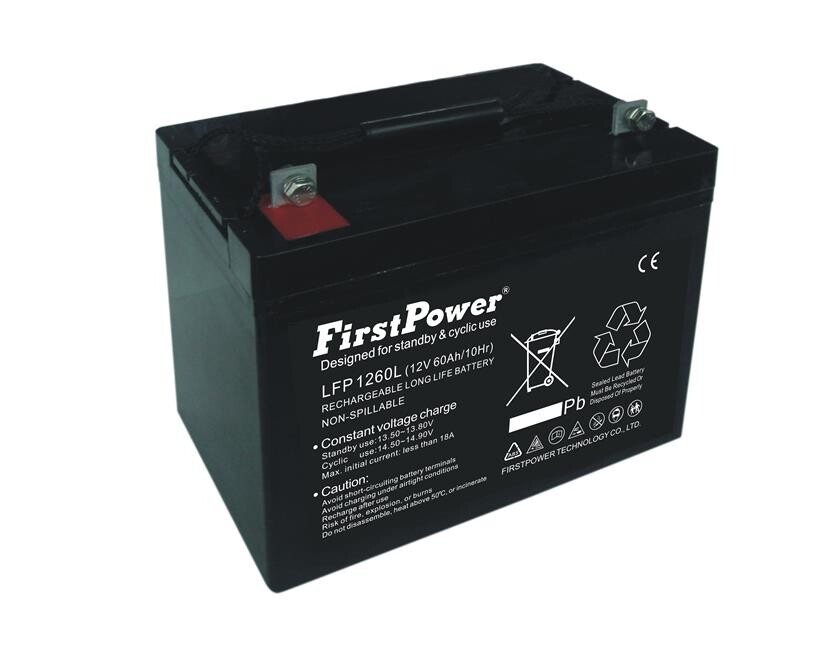 Battery 60Ah/12V/260x168x210 <br />Stationary - AGM - Longlife