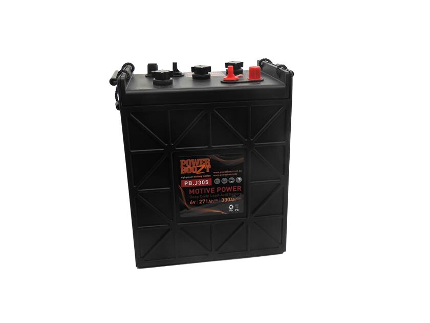 Batteri 330Ah/6V/296x176x366 <br />Drift - Flooded - Deep Cycle