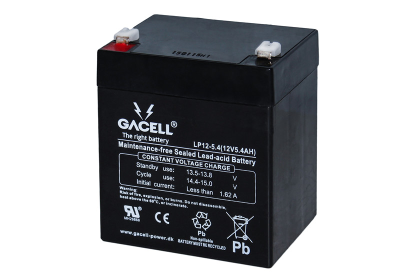 Batteri 5,4Ah/12V/90x70x101 <br />Drift - AGM - General Purpose