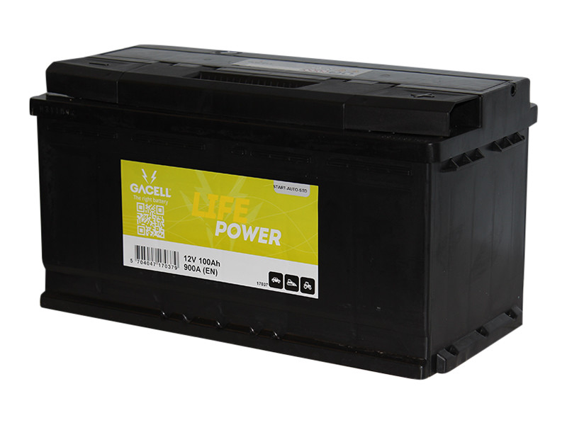 Batteri 100Ah/12V/353x175x190 <br />Start - Auto - STD