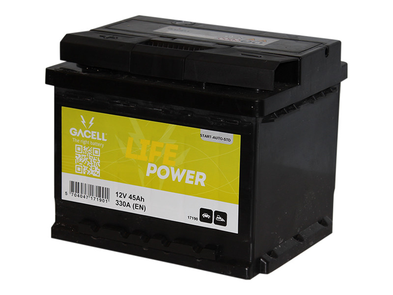 Batteri 45Ah/12V/207x175x175 <br />Start - Auto - STD