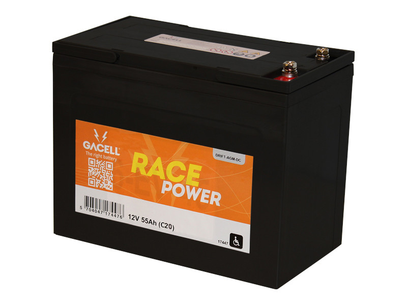 Battery 55Ah/12V/223x123x175 <br />Traction - HYBRID - Deep Cycle