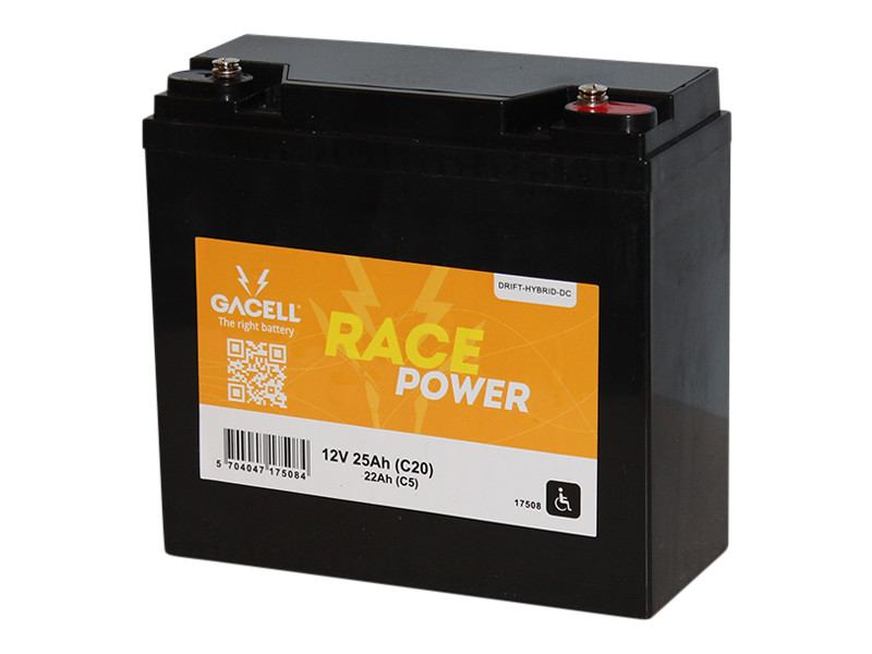 Battery 25Ah/12V/181x77x167 <br />Traction - HYBRID - Deep Cycle