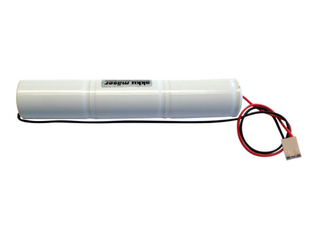 Batteri 5Ah/3,6V/179x31 <br />Stationær - Ni-Cd - Kompatibel