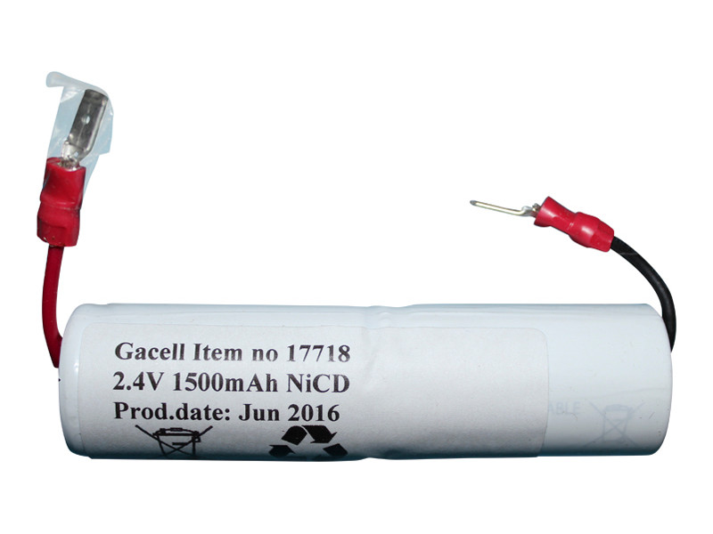 Batteri 1,5Ah/2,4V <br />Stationary - Ni-Cd - Compatible 