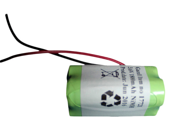 Batteri 2,0Ah/3,6V <br />Stationær - Ni-Mh - Kompatibel