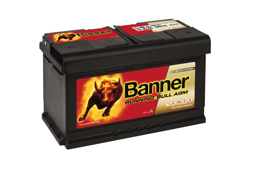 Batteri 80Ah/12V/315x175x190 <br />Start - Auto - AGM