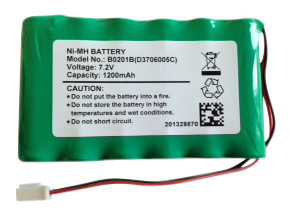 Batteri 1,2Ah/7,2V - Pack <br />Elektronik - Ni-Mh
