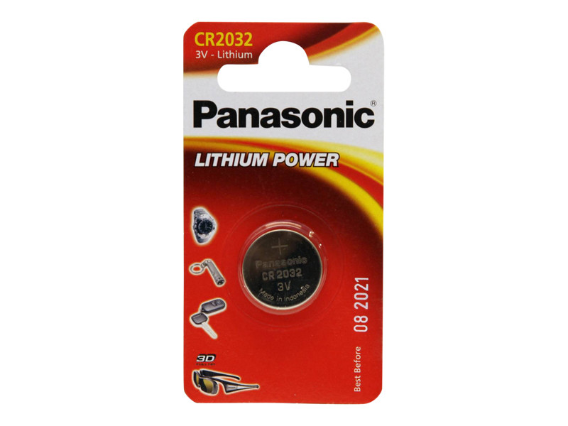 Battery 0,22Ah/3V - CR2032 <br />Electronics - Button Cell