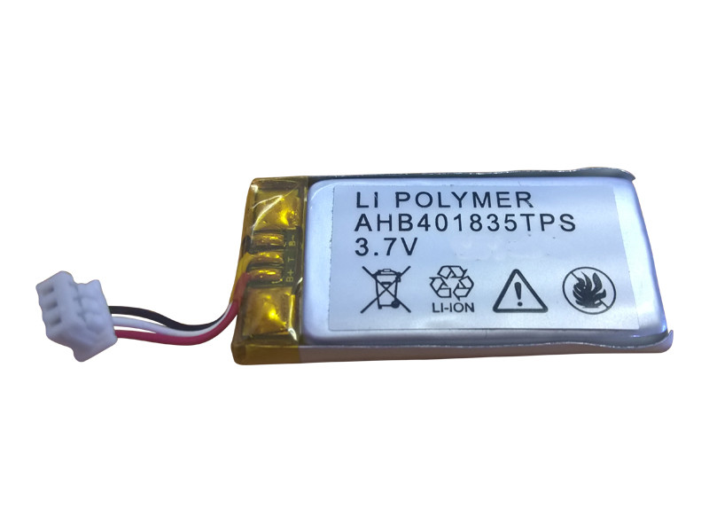Batteripakke 0,205Ah/3,7V - Komplet  <br />Elektronik - Lithium