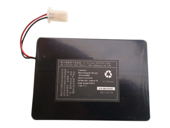 Batteripakke 8Ah/11,1V - Komplet <br />Elektronik - Lithium