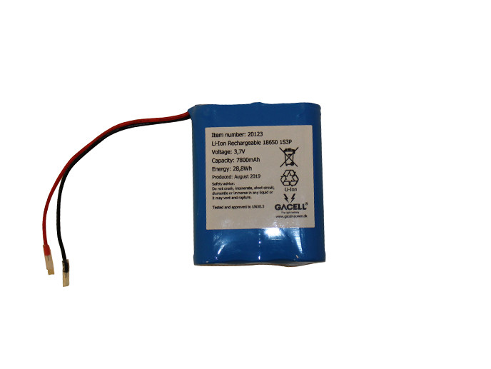 Battery pack 7,8Ah/3,7V <br />Electronics - Lithium