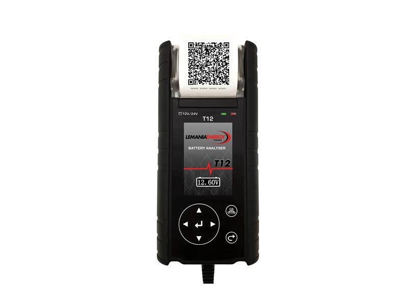 Battery and system tester with printer <br />Tester