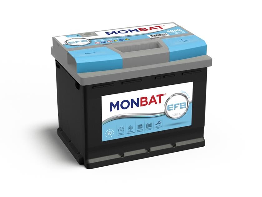 Battery 60Ah/12V/242x175x190 <br />Start - Auto - EFB