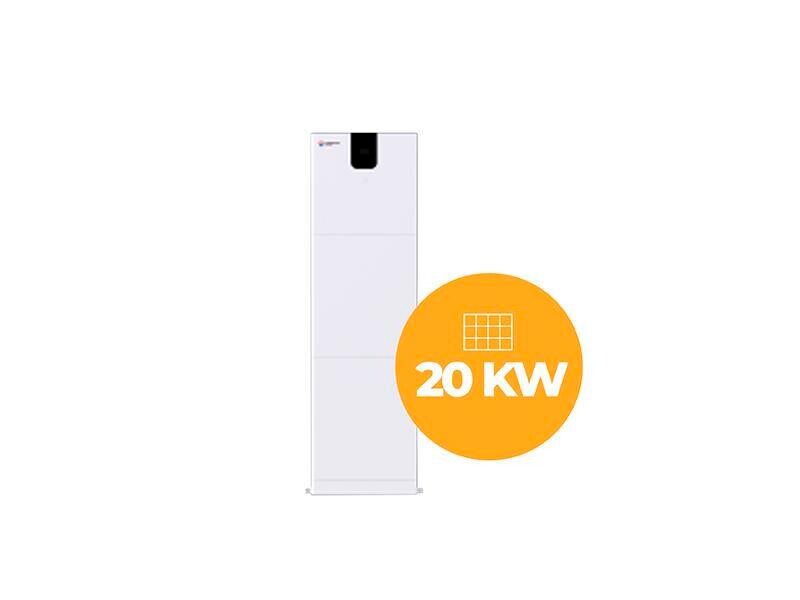 Solarkit 400Ah/48V - 20kW-Li-Vertical  <br />Stationær - Solarkit