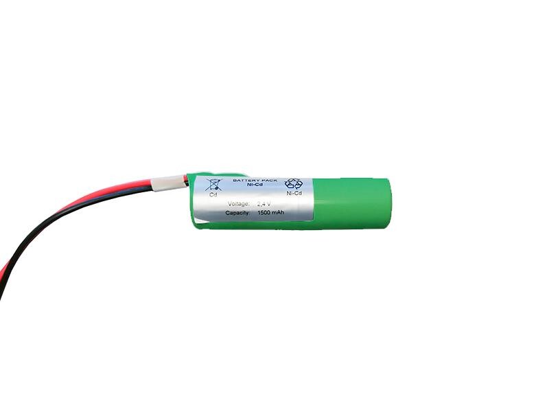 Batteripakke 3,8Ah/2,4V - 2xC-L <br />Elektronik - Ni-Mh