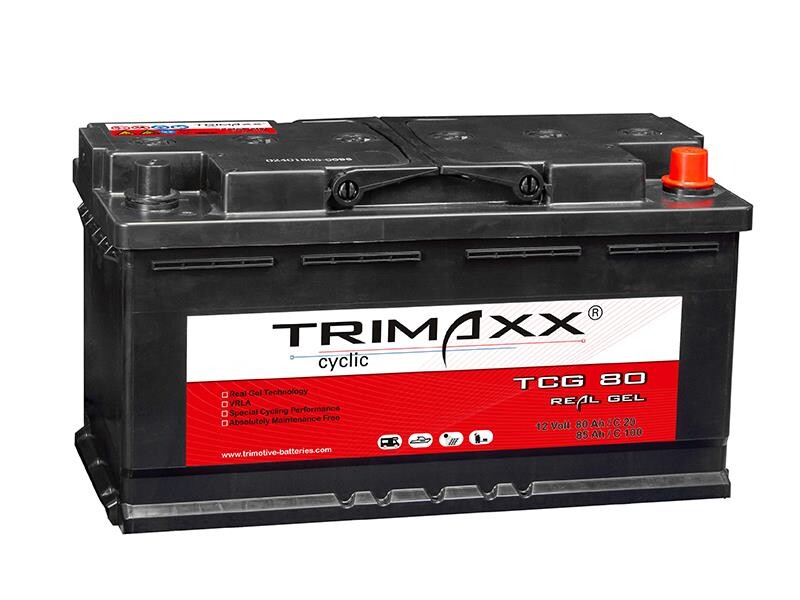 Battery 80Ah/12V/353x175x190 <br />Traction - GEL - Deep Cycle