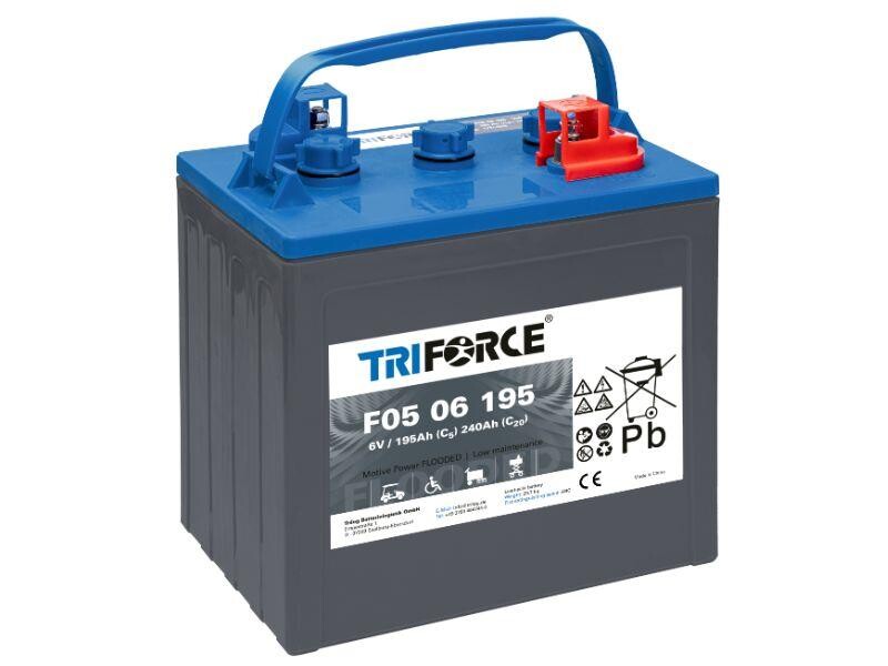 Battery 240Ah/6V/260x180x280 <br />Traction - Flooded - Deep Cycle