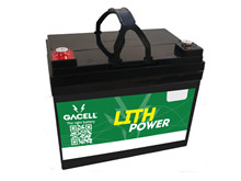 Battery 36Ah/12,8V/194x130x162 <br />Traction - Li-Ion