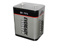 Batteri 4,5Ah/9V - PP9 Block  <br />Elektronik - Brunsten