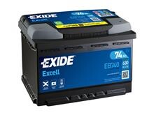 Exide Excell Car Battery 74Ah 