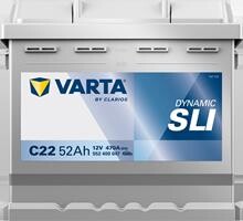 Batteri 52Ah/12V/207x175x190 <br />Start - Auto - SMF