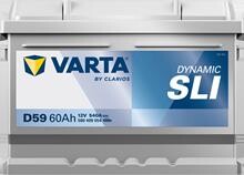 Batteri 60Ah/12V/242x175x175 <br />Start - Auto - SMF