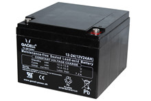 Battery 24Ah/12V/166x175x125 <br />Stationary - AGM - Longlife