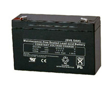Batteri 6,5Ah/6V/151x34x94 <br />Stationær - AGM - Longlife