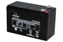 Batteri 9Ah/12V/151x65x94 <br />Stationær - AGM - Longlife