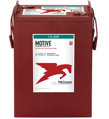Batteri 370Ah/6V/295x178x415 <br />Drift - AGM - Deep Cycle