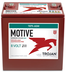 Batteri 160Ah/8V/264x181x276 <br />Drift - AGM - Deep Cycle