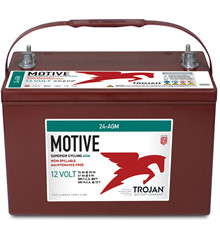 Batteri 76Ah/12V/276x178x220 <br />Drift - AGM - Deep Cycle
