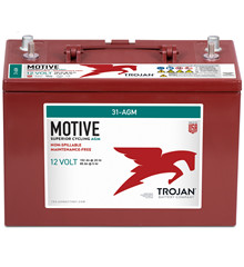 Batteri 100Ah/12V/324x171x235 <br />Drift - AGM - Deep Cycle