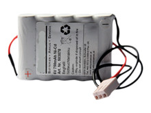 Batteripakke 0,75Ah/6V/73x15x50 <br />Elektronik - Ni-Cd