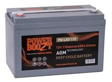 Batteri 110Ah/12V/328x172x222 <br />Drift - AGM - Deep Cycle