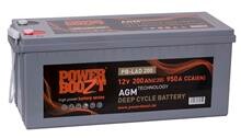 Battery 200Ah/12V/532x206x219 <br />Traction - AGM - Deep Cycle