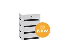 Solarkit 300Ah/48V - 15kW-Li-Horizontal  <br />Stationær - Solarkit