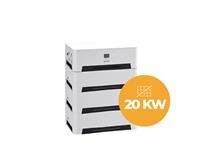 Solarkit 400Ah/48V - 20kW-Li-Horizontal  <br />Stationær - Solarkit