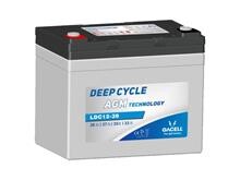 Batteri 39Ah/12V/195x130x164/167 <br />Drift - AGM - Deep Cycle