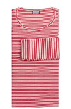 NØRGAARD PÅ STRØGET T-SHIRT, 101 FINE STRIPE RED/ECRU 