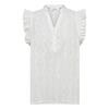 CO' COUTURE TOP, EMMA OFF WHITE