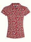 KING LOUIE BLUSE, PEREIRA CHILI RED