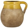 IB LAURSEN VASE, 3643-03 AVIGNON NATUR+MUSTARD